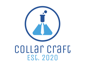 Collar - Blue Chemistry Business logo design