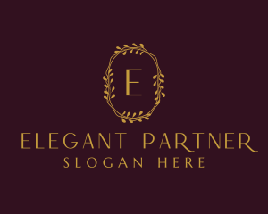 Elegant Wreath Boutique logo design