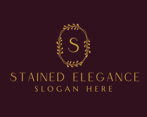 Elegant Wreath Boutique logo design