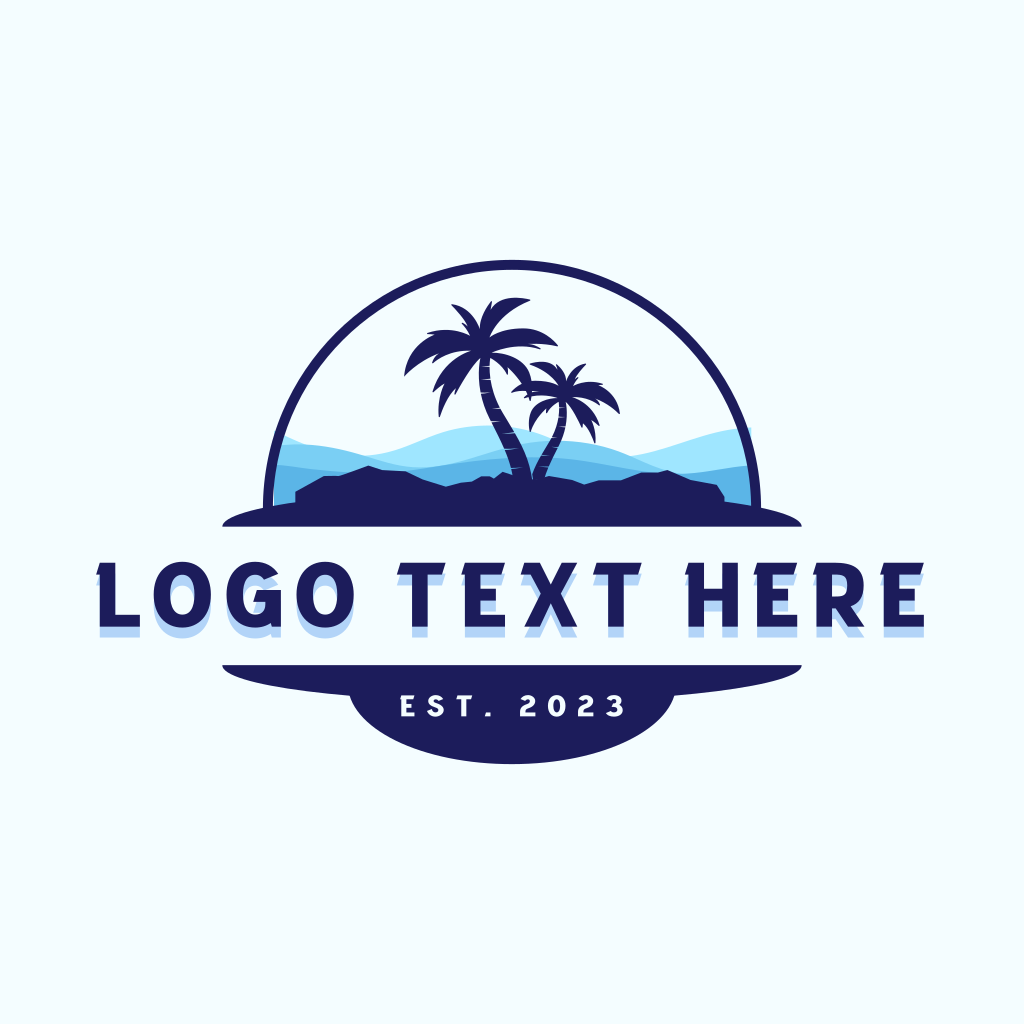 Holiday Beach Vacation Logo | BrandCrowd Logo Maker