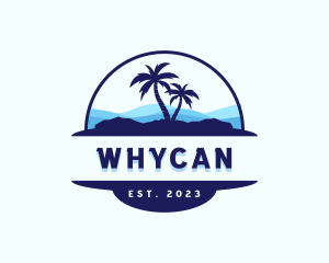 Holiday Beach Vacation Logo