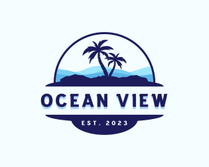 Holiday Beach Vacation logo design