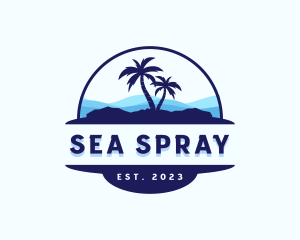 Holiday Beach Vacation logo design