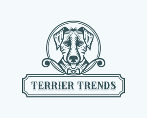 Terrier Dog Park logo design