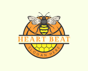 Honey Bee Apiary Logo