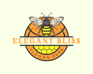 Emblem - Honey Bee Apiary logo design