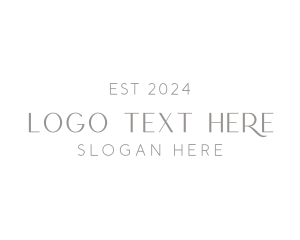 Stylist - Minimalist Classy Wordmark logo design