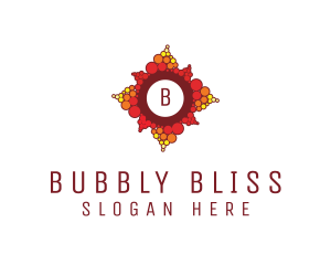 Bubble Dots Pattern logo design