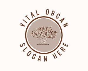 Organic Nature Wellness logo design