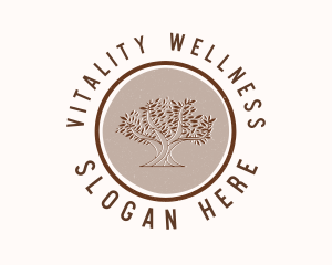 Organic Nature Wellness logo design