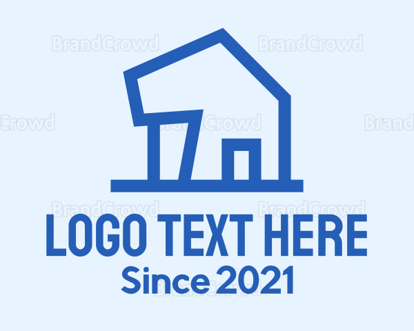 Blue House Property Logo