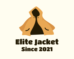 Jacket - Yellow Raincoat Hoodie logo design