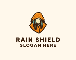 Hoodie Woman Clothing logo design