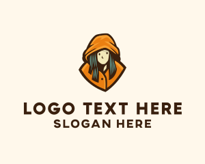 Coat - Hoodie Woman Clothing logo design