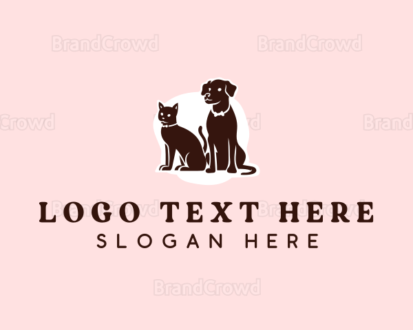 Animal Dog Cat Logo