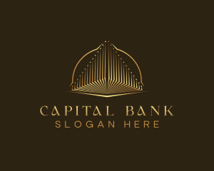 Bank - Luxury Pyramid Finance Bank logo design