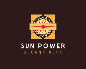 Sun Ray Ornament logo design