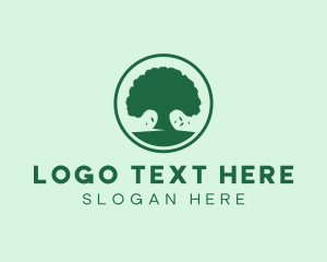 Organization - Nature Oak Tree Park logo design