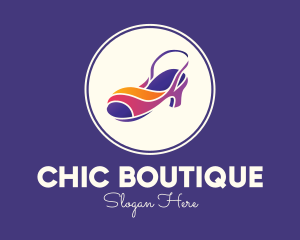 Trendy - Lady Fashion Sandal logo design