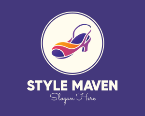 Fashionista - Lady Fashion Sandal logo design