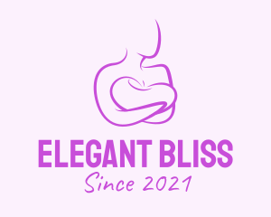 International Womens Day - Woman Maternity Breastfeeding logo design