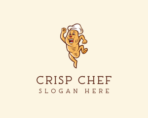 Bread Bakery Cartoon logo design