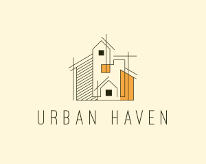 Modern House Architecture  logo design