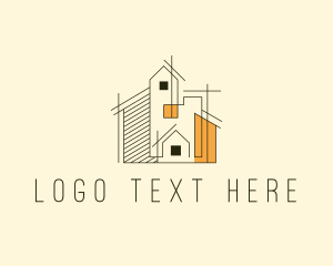 Modern House Architecture  Logo