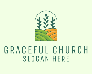 Farming Agriculture Crop Logo