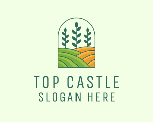 Farming Agriculture Crop Logo