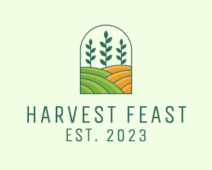 Farming Agriculture Crop logo design