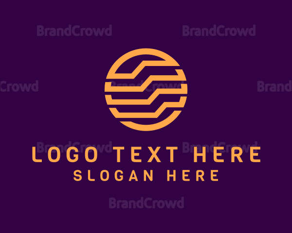 Abstract Geometric Symbol Logo