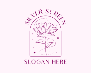 Styling - Fashion Glitter Flower logo design