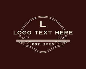 Food Hub - Retro Elegant Western Saloon logo design