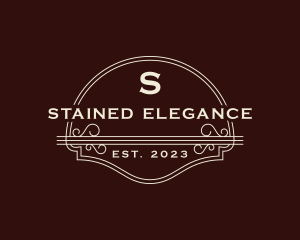 Retro Elegant Western Saloon logo design