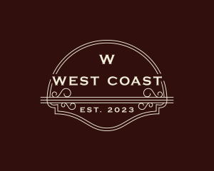 Retro Elegant Western Saloon logo design