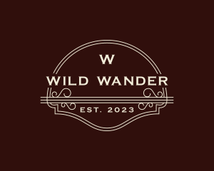 Retro Elegant Western Saloon logo design