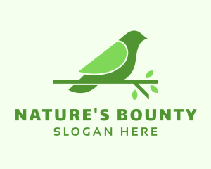 Sparrow Nature Reserve logo design