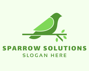 Sparrow - Sparrow Nature Reserve logo design