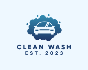 Washing - Car Wash Cleaning logo design