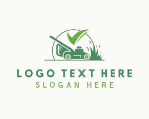 Gardening - Gardening Lawn Mower logo design