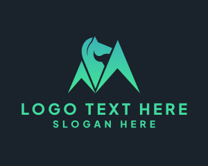 Traveler - Horse Mountain Travel logo design