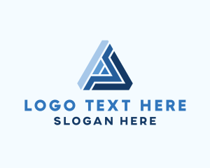 Geometric - Accounting Businessl Letter A logo design