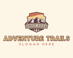 Summit Mountain Hike logo design