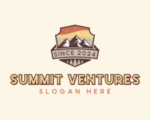 Summit Mountain Hike logo design