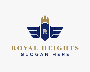 Highness - Elegant Royalty Wings logo design