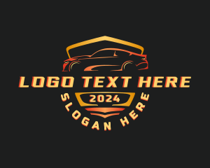 Exhaust Pipe - Car Detailing Garage logo design
