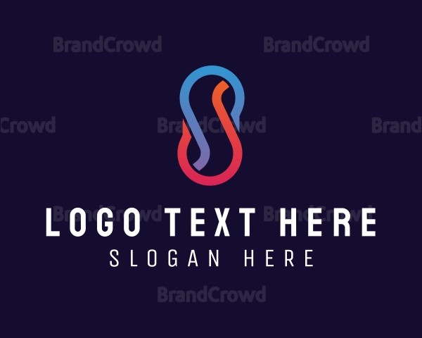Business Loop Letter S Logo