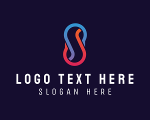 Internet - Business Loop Letter S logo design