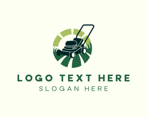 Farming - Lawn Mower Maintenance logo design